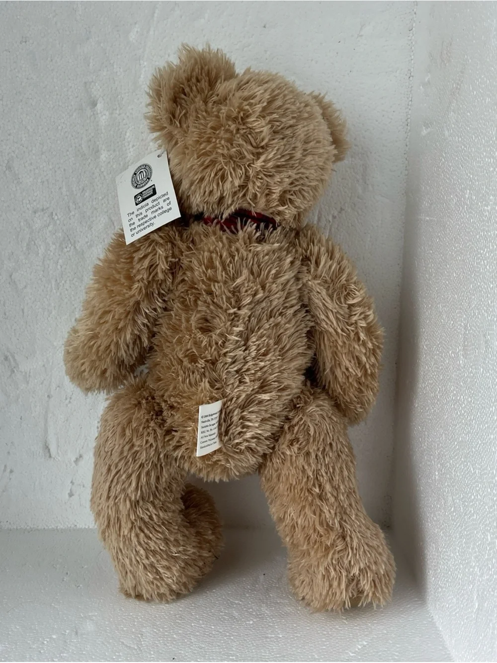 VTG Retired Ridgewood Collectibles-2004-Plush Teddy Bear-Charlie-KU-15”tall